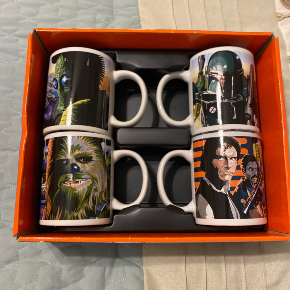 4 Star Wars Cups